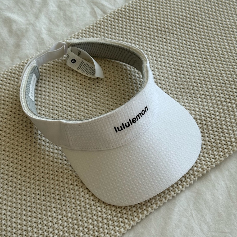 Lululemon Athletica White Visor - Picture 3 of 3